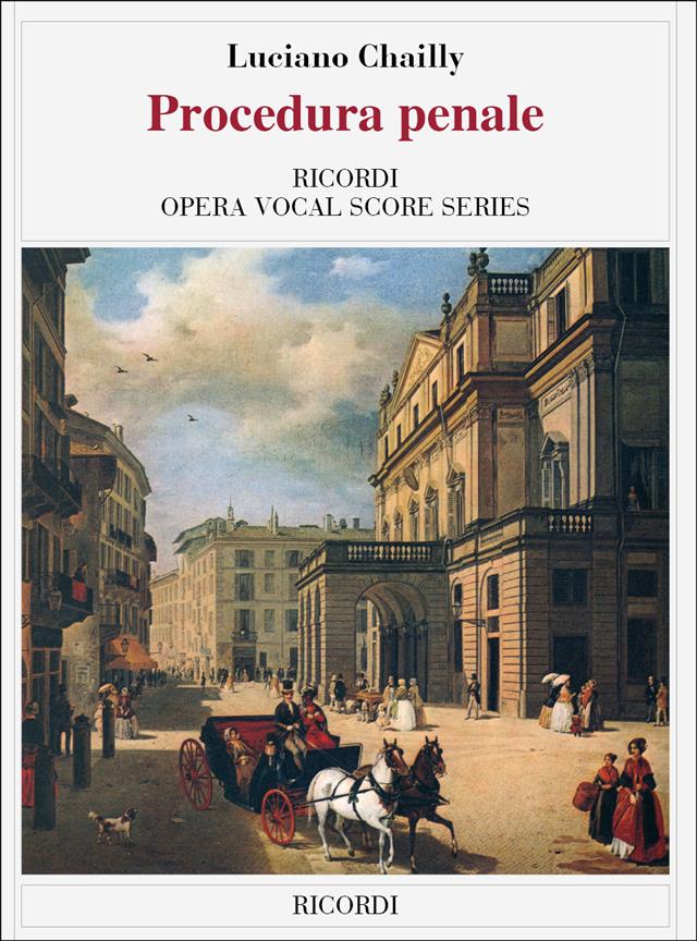 Procedura penale - Opera Completa - árie pro zpěv a klavír